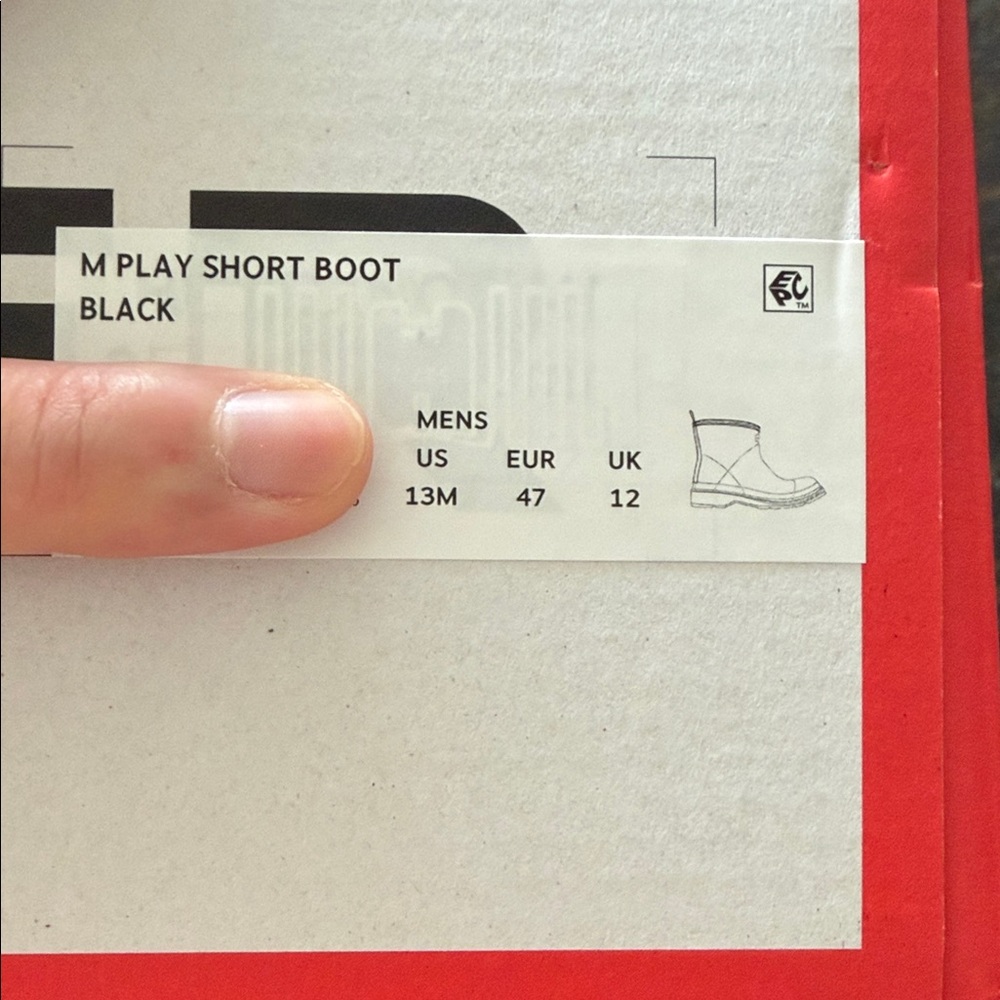 Huk Charcoal and White Performance Boots - Picture 9 of 9